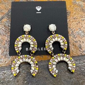 BaubleBar Crescent Statement Drop Earrings – NWOT